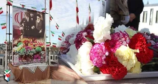 قدمگاه نمادین ورود امام (س) به میهن گلباران می&zwnj;شود