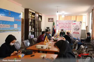 نشست خبری مسئول بسیج دانش&zwnj;آموزی استان همدان با اصحاب رسانه