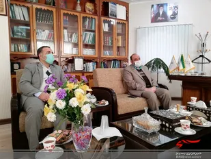 ديدار مسئول بسیج ادارات استان با مدیر کل اقتصاد دارایی سمنان