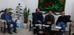 دیدار شهردار منطقه ٢٠ با خانواده&zwnj; معظم شهیدان ملکی