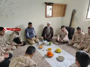 دیدار صمیمی مسئول دفتر نمایندگی، ولی فقیه در سپاه استان ایلام با سربازان