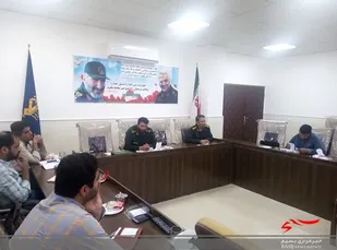 نشست بسیج سازندگی ناحیه امام حسن مجتبی (ع)