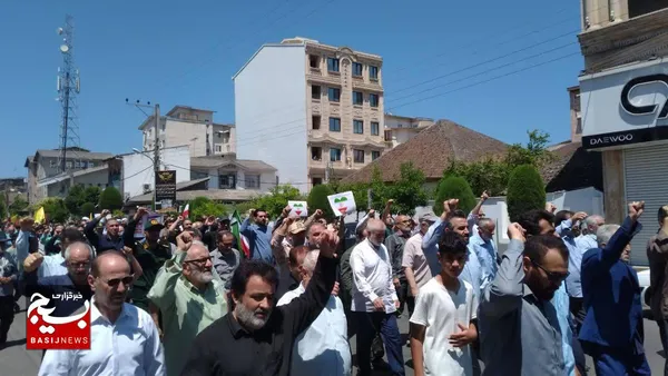 راهپیمایی جمعه خشم و نصر در گیلان
