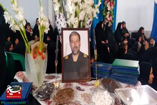 مراسم وداع با پیکر جانباز شهید حاج منوچهر بخشنده در روستای توچغاز ملایر
