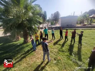 برگزاری اردوی یک روزه نوجوانان بسیجی در پارک ملت زاهدان