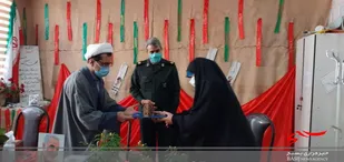 مراسم گرامیداشت هفته بسیج دانش آموزی در سپاه ناحیه جوادالائمه محمدشهر برگزار شد