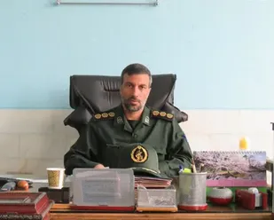 پیام تبریک فرمانده  ناحیه مقاومت بسیج و سپاه سیزجان به جهت حضور مقتدرانه در انتخابات