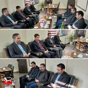 دیدار مدیرعامل آب منطقه ای اردبیل با فرماندار اصلاندوز