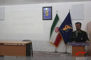 مراسم تکریم و معارفه مسئول تعلیم و تربیت سپاه تنگستان