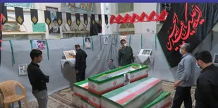 بازدید فرمانده حوزه بسیج امام حسن(ع) برخوار از باغ موزه دفاع مقدس شهرستان