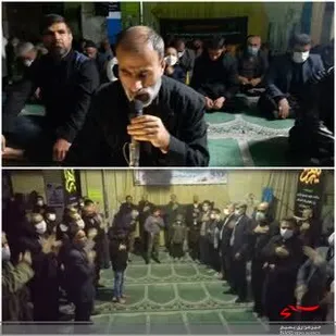 مراسم ایام فاطمیه وسالگرد سردار دلها