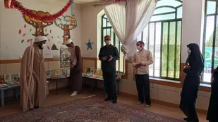 کتابخانه شهدای محمد آباد افتتاح شد