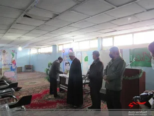 مراسم تکریم ومعارفه فرمانده پایگاه خواهران تیپ277 شهیدمنظم تولایی ارتش