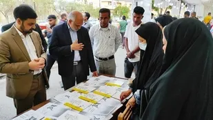 نمایشگاه دستاوردهای مبارزه با مواد مخدر در رودان برپا شد