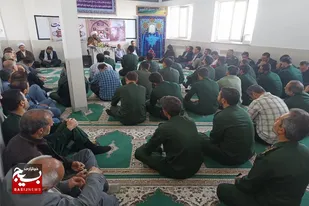 مراسم سالروز آزادسازی خرمشهر در سپاه ناحیه فامنین برگزار شد