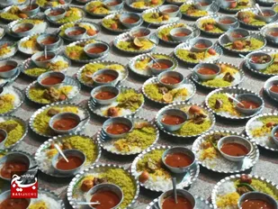اطعام علوی در روستای شیخ حسین شهرستان شوشتر