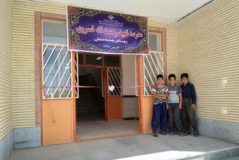 افتتاح مدرسه ۱۶ کلاسه شهید خسرویی در بیجار