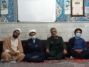 مراسم تکریم و معارفه فرمانده حوزه ۱۲ شهید شیرازی