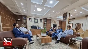 نشست  تخصصی و همکاری حقوقی میان سازمان بسیج حقوقدانان استان هرمزگان با مدیرعامل شرکت نفت خلیج فارس