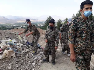 فعالیت گروه جهادی تربیت بدنی  سپاه ناحیه صحنه