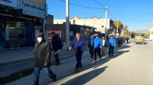 برگزاری همایش پیاده روی در لردگان