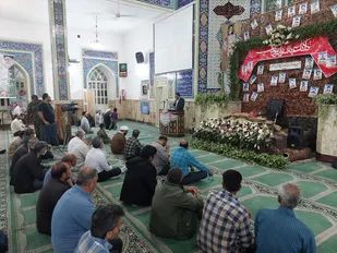 برگزاری بیستمین یادواره شهدای محله سفلی شهر محلات