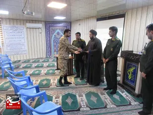 مراسم گرامیداشت روز سرباز در شهرستان میرجاوه برگزار شد
