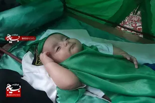 برگزاری مراسم شیرخوارگان حسینی در مصلی امام خمینی (ره) بهار