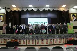 آیین تجلیل از جهادگران و پزشکان گروه جهادی انصار المهدی (عج) کرج برگزار شد