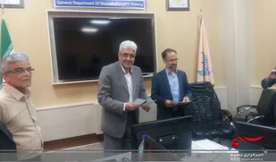 تکریم از رزمندگان راه آهن شمالشرق (۱) در شاهرود+ تصاویر