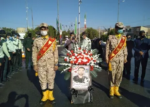 وداع با شهید مدافع وطن در ایلام