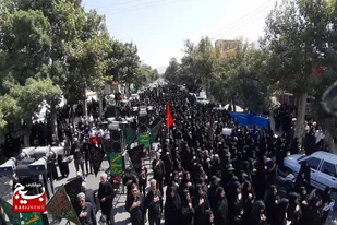 پیاده&zwnj;روی جاماندگان اربعین حسینی در شهرستان ملایر