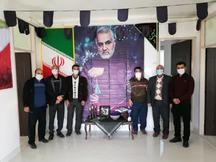 افتتاح پایگاه مقاومت امام خمینی(ره) شرکت غله و خدمات بازرگانی استان سمنان