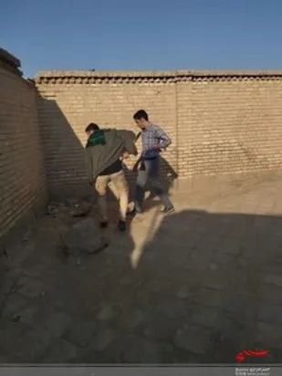 فعالیت میدانی گروه جهادی تالیان نور در روستای دولت&zwnj;آباد قم در هفته&zwnj;ی بسیج