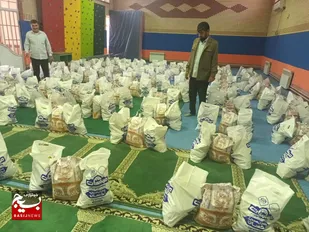 رزمایش همدلی و احسان در شهرستان لالی