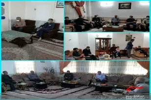 فرمانده سپاه ناحیه سرخه با خانواده رزمندگان و شهدا دیدار کرد
