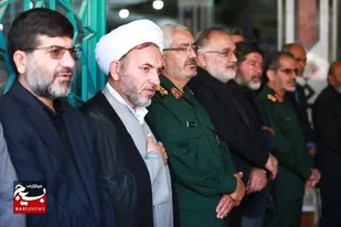 مراسم چهلمین روز شهادت سرلشکر پاسدار حاج غلامرضا سلیمانی در شهرکرد