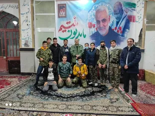 سرکشی فرمانده سپاه ناحیه شاهرود از پایگاه های بسیج+ تصاویر