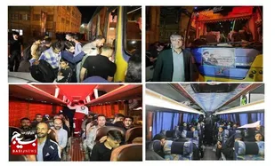 عزیمت2500 عاشق روح الله از بام ایران به&nbsp; تهران+عکس
