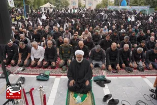پیاده روی جاماندگان اربعین حسینی در مهرشهر برگزار شد+تصاویر