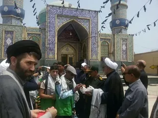 اعزام خادمان موکب انصارالمهدی(عج) قشم