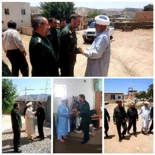 دیدار فرمانده سپاه استان با علماء اهل سنت شهرستان راز و جرگلان
