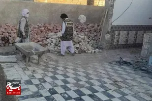 همت گروه جهادی برای کمک به محرومان بخش ریگ ملک