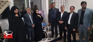 دیدار با خانواده شهید شاخص کشور و مسابفات قرآن و اذان