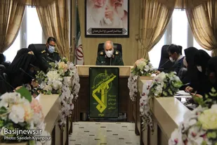برگزاری نشست خبری فرمانده سپاه انصارالحسین(ع) استان همدان