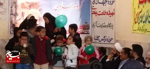 افتتاحیه اردوی سه روز جهادی در روستای فندقاع گلباف به مناسبت دهه فجر