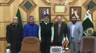 دیدار فرماندار ویژه شهرستان ری با سردار رادان