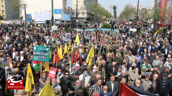 راهپیمایی روز قدس در رشت