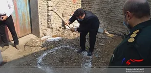 کلنگ زنی ساخت ۴ خانه محروم در قائم&zwnj;شهر