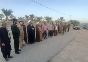 کلنگ زنی و ساخت مسجد و حسینیه  روستای سبزگزی شهرستان عنبرآباد